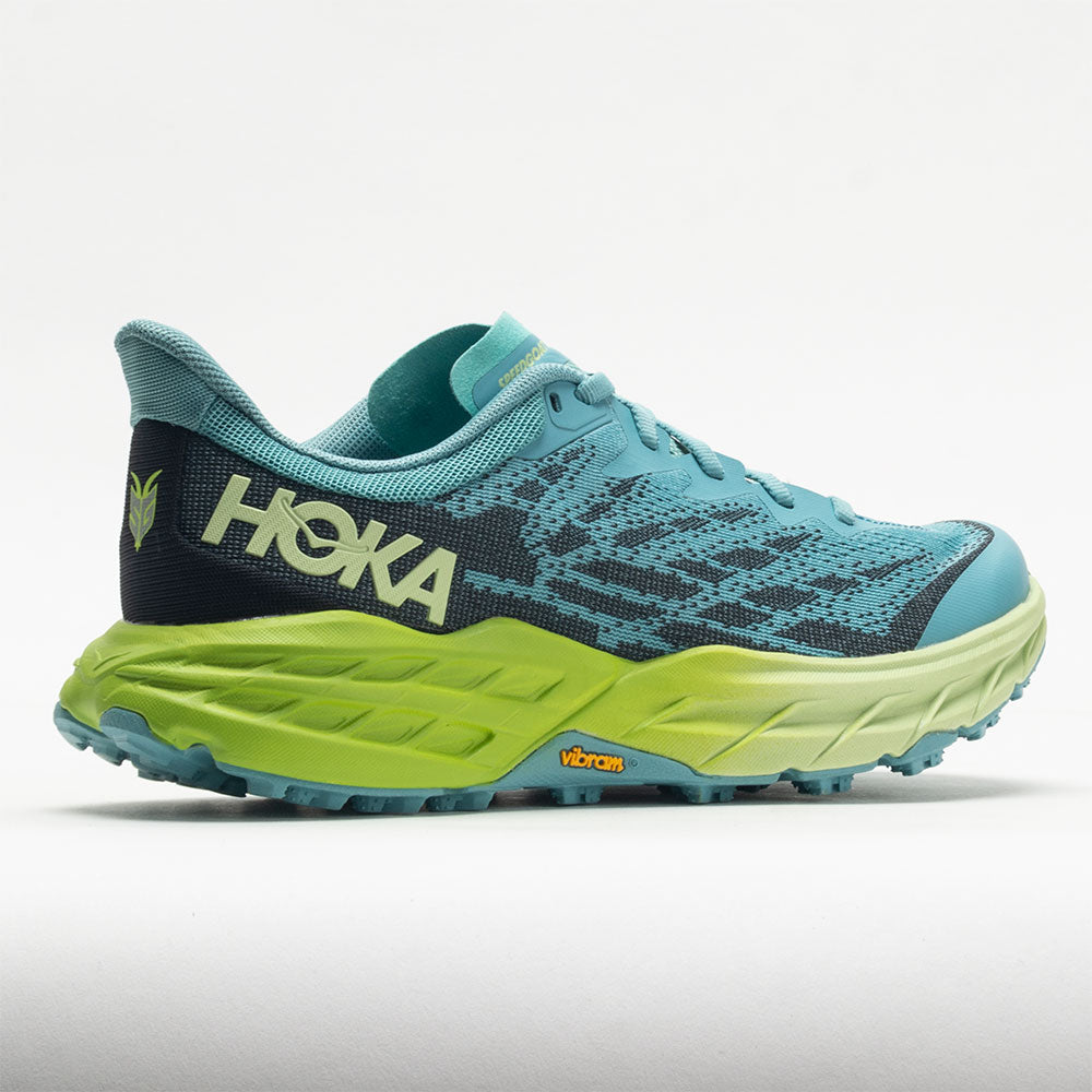 HOKA Speedgoat 5 Women's  Coastal Shade/Green Glow