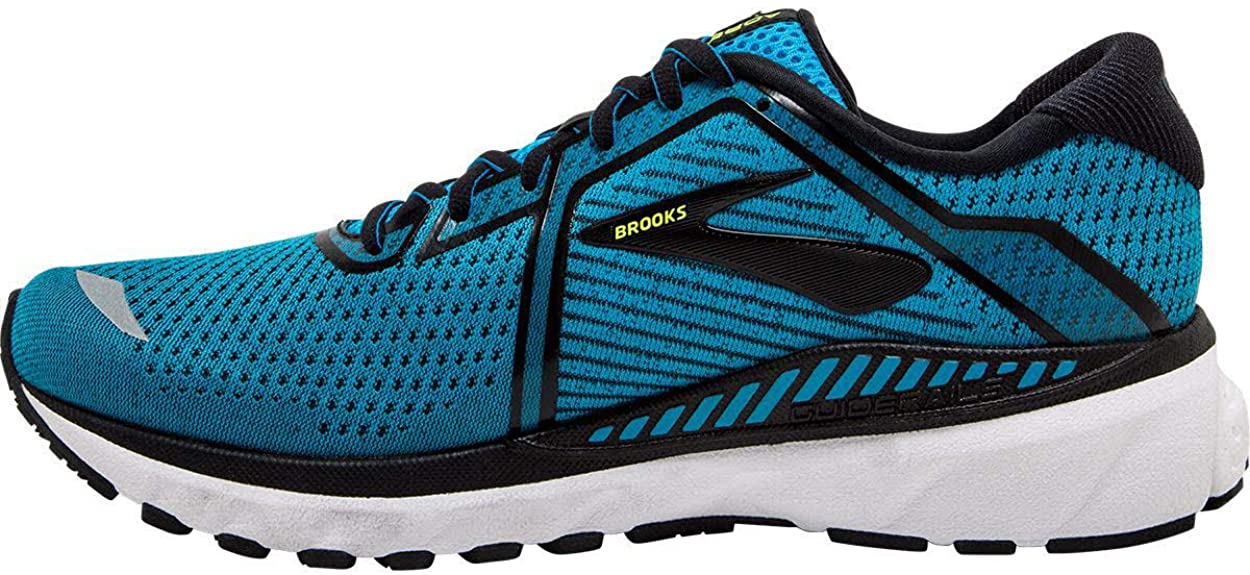 Men's Brooks Adrenaline GTS 20, Blue/Black/Nightlife, 11 D Medium