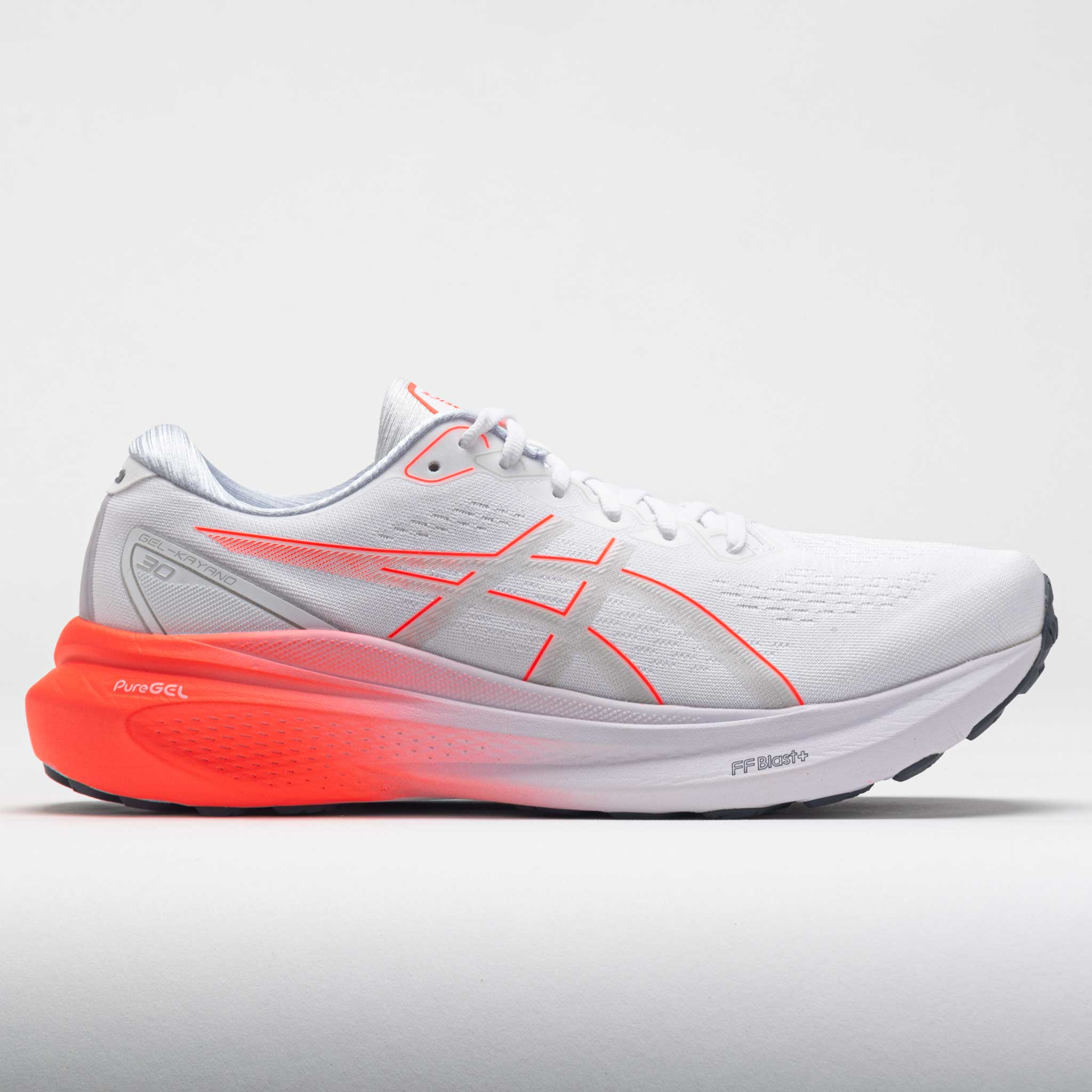 ASICS GEL-Kayano 30 Men's  White/Sunrise Red