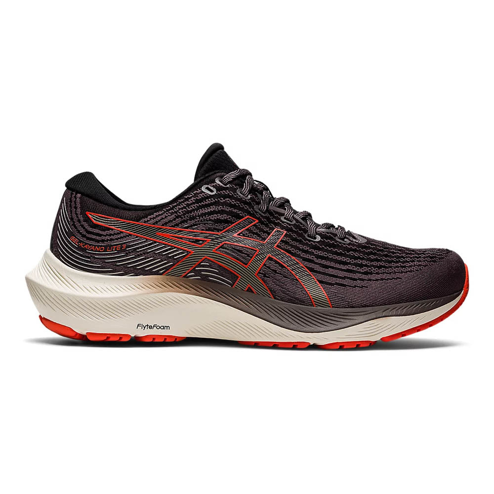 Men's Asics GEL-Kayano Lite 3, Smoke Shadow/Cherry Tomato, 11 D Medium