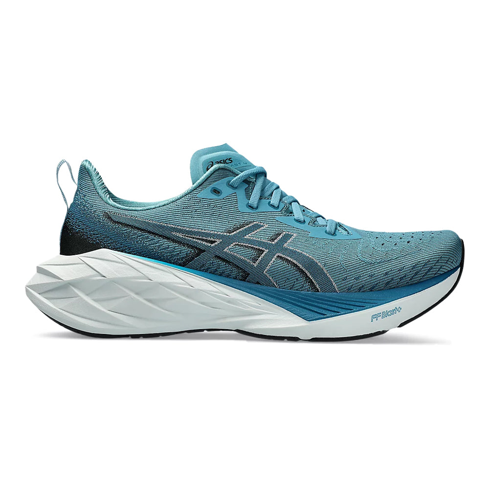 Men's Asics Novablast 4, Blue Teal/Evening Teal, 11 D Medium