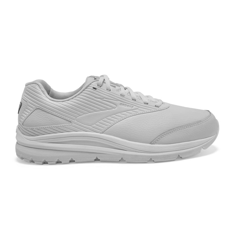 Men's Brooks Addiction Walker 2, White/White, 11 4E Extra Wide
