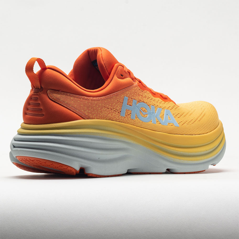 HOKA Bondi 8 Men's  Puffin's Bill/Amber Yellow