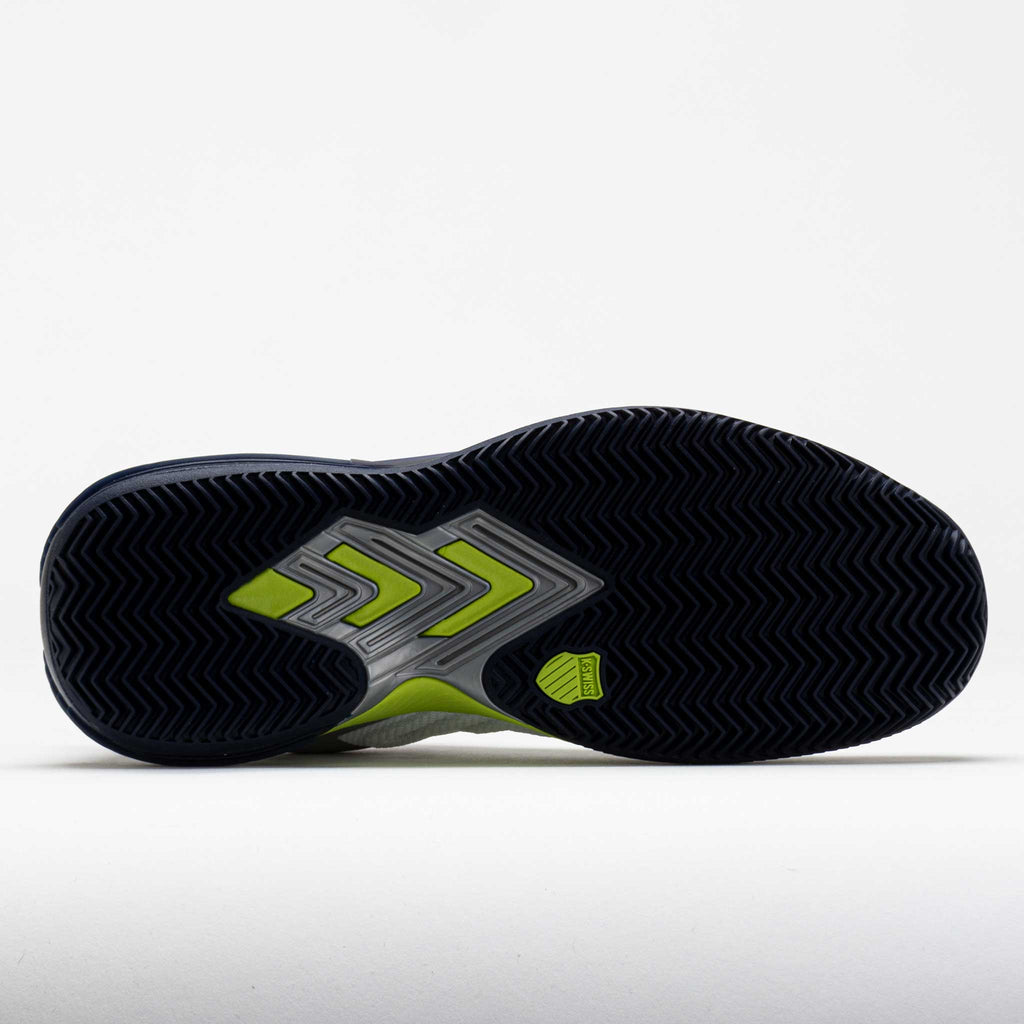 K-Swiss Ultrashot 3 Clay Men's  White/Peacoat/Lime Green