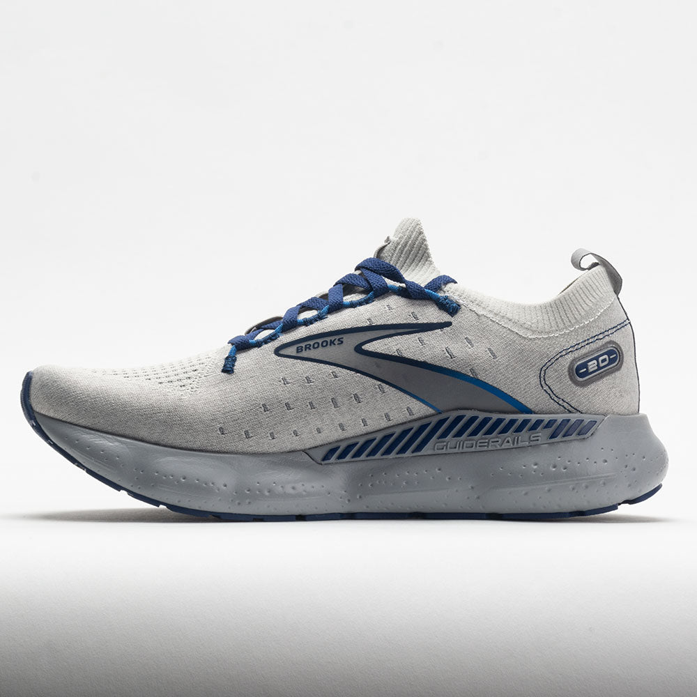 Brooks Glycerin StealthFit GTS 20 Men's  Oyster/Alloy/Blue Depths