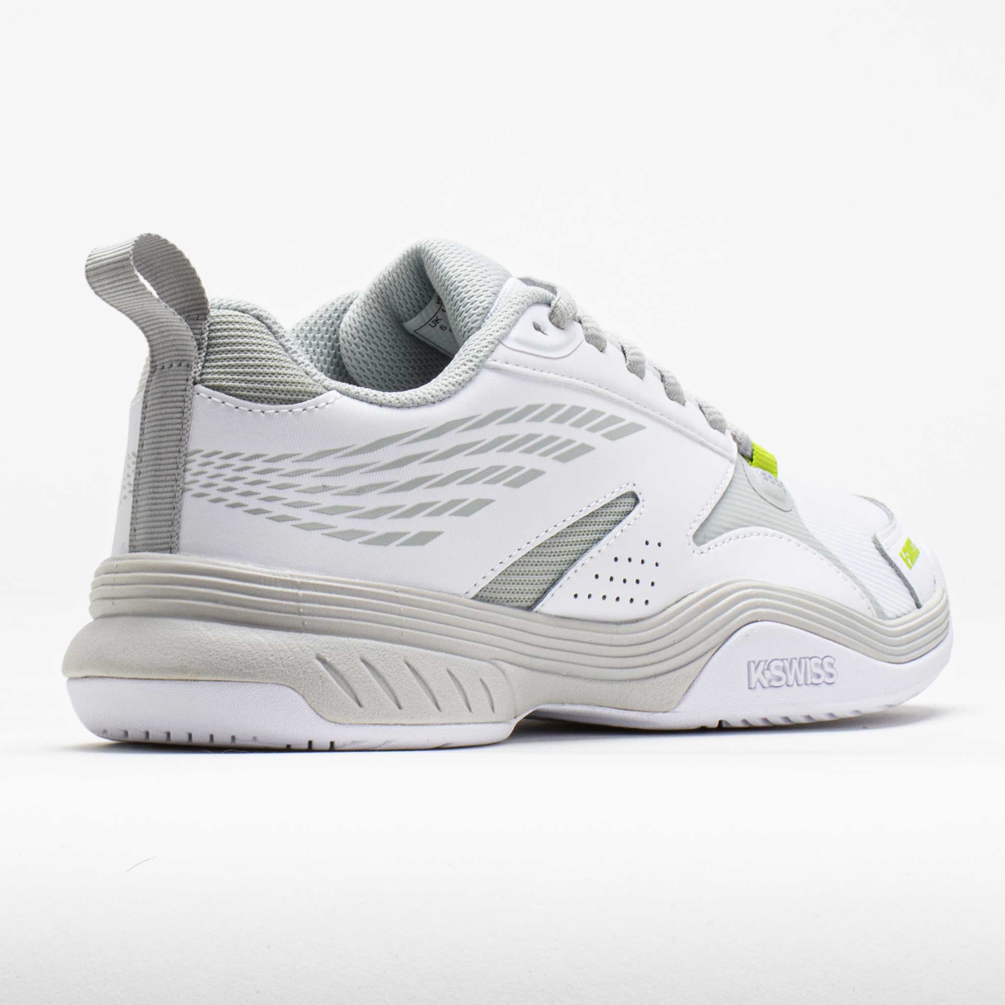 K-Swiss Speedex Women's  White/Gray Violet/Lime Green