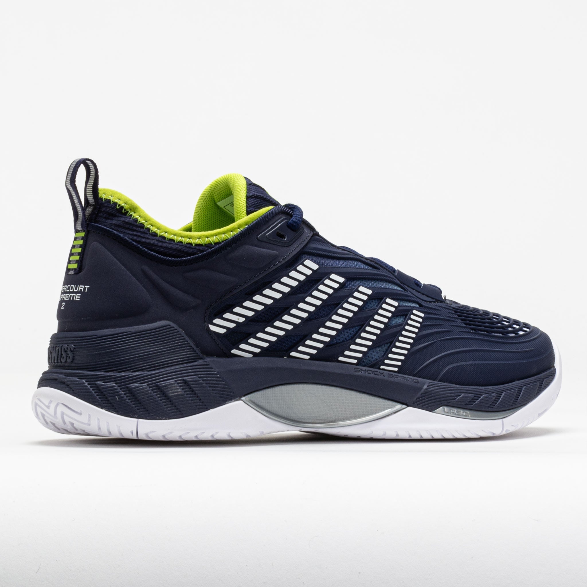 K-Swiss Hypercourt Supreme 2 Men's  Peacoat/White/Lime Green