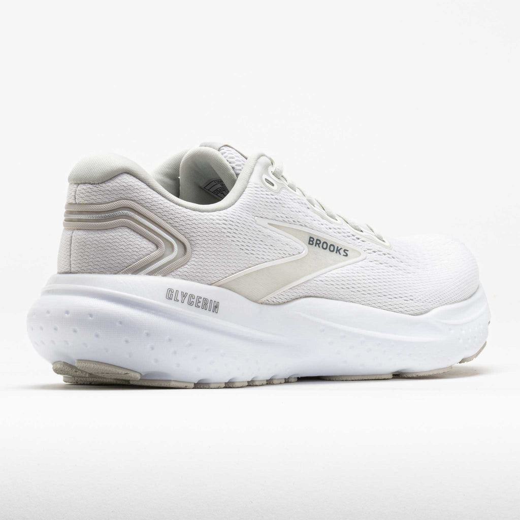 Brooks Glycerin 21 Men's  White/White/Grey
