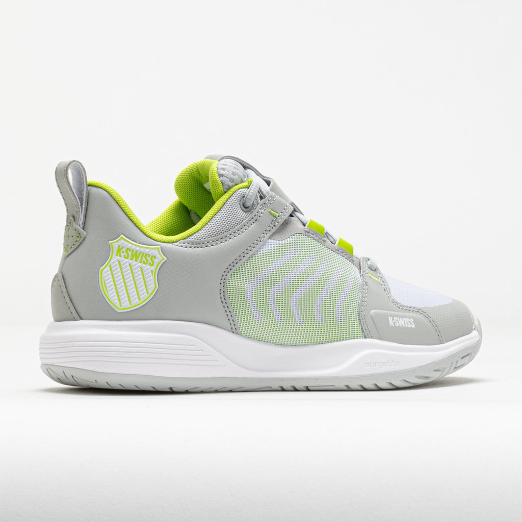 K-Swiss Ultrashot Team Women's  Gray Violet/White/Lime Green