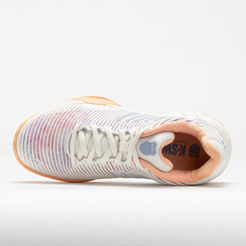 K-Swiss Hypercourt Express 2 Clay Women's  White/Peach Fuzz/Heather