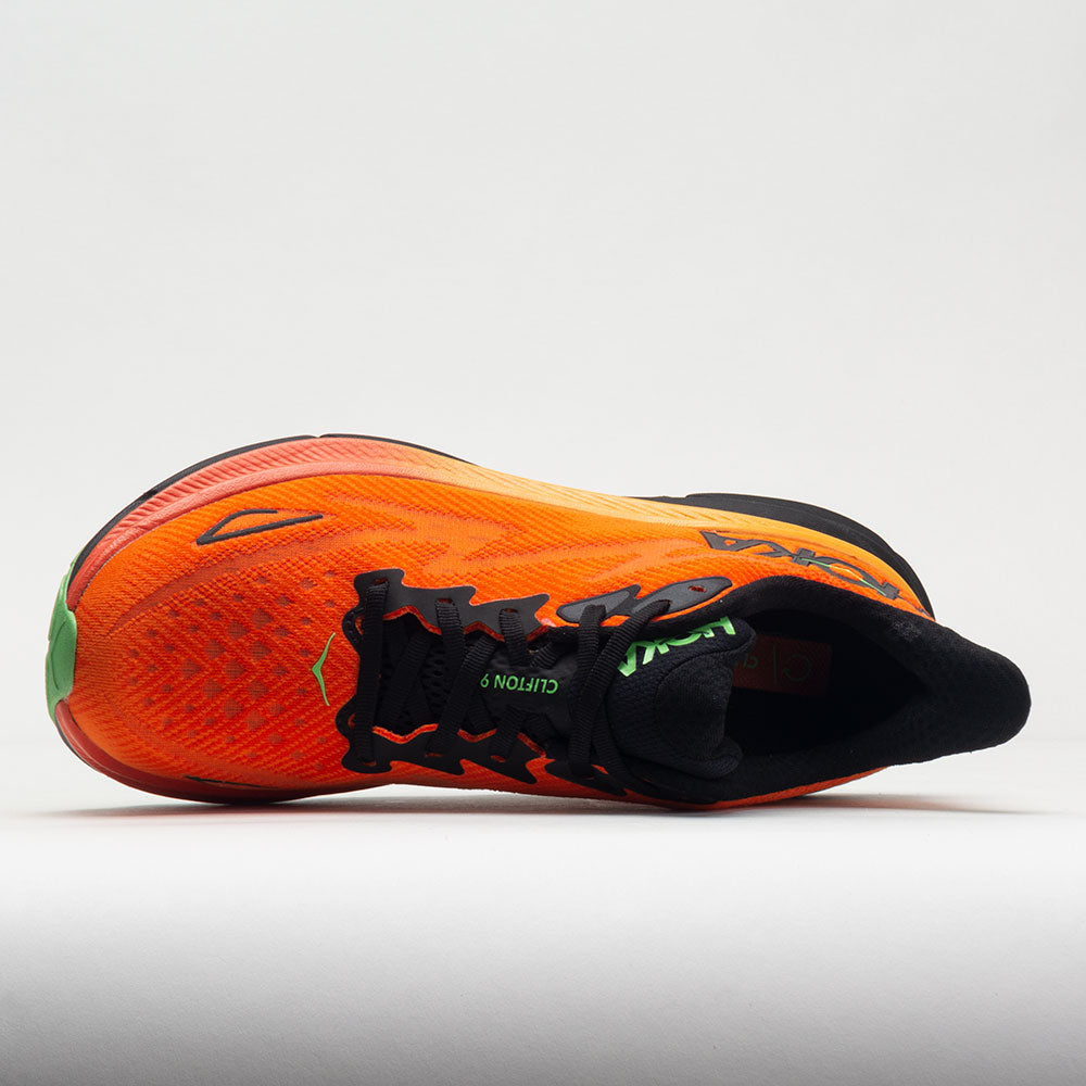 HOKA Clifton 9 Men's  Flame/Vibrant Orange