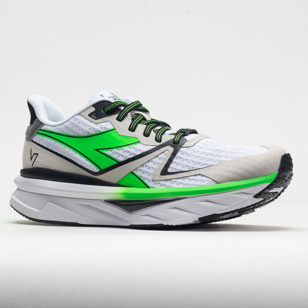 Diadora Atomo v7000 Men's  White/Green Fluo/Black