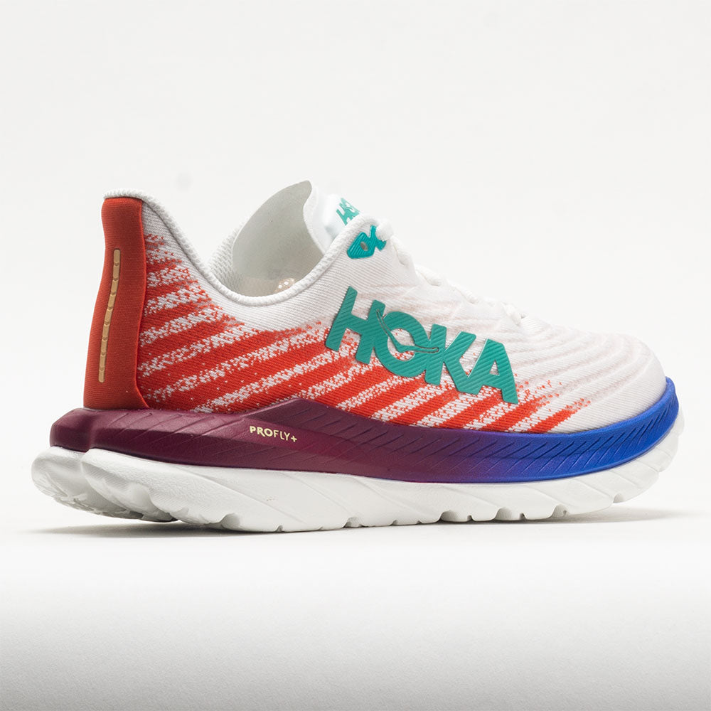 HOKA Mach 5 Men's  White/Flame