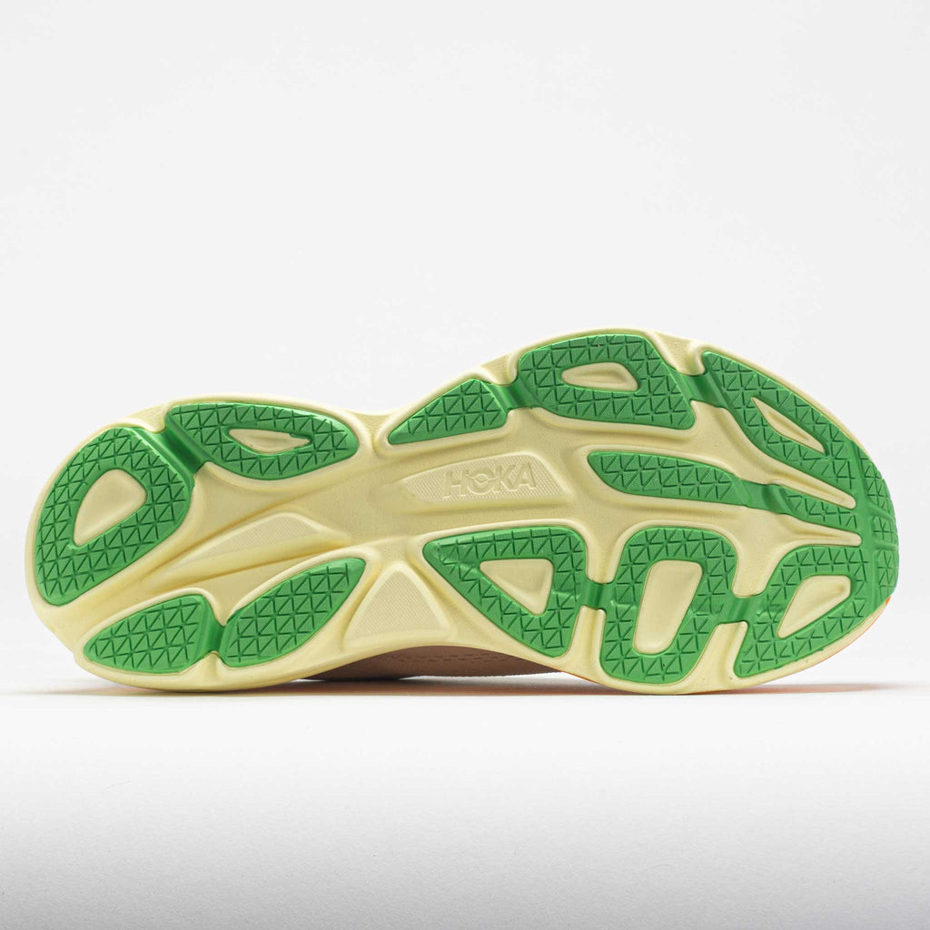 HOKA Bondi 8 Men's  Blanc de Blanc/Solar Flare